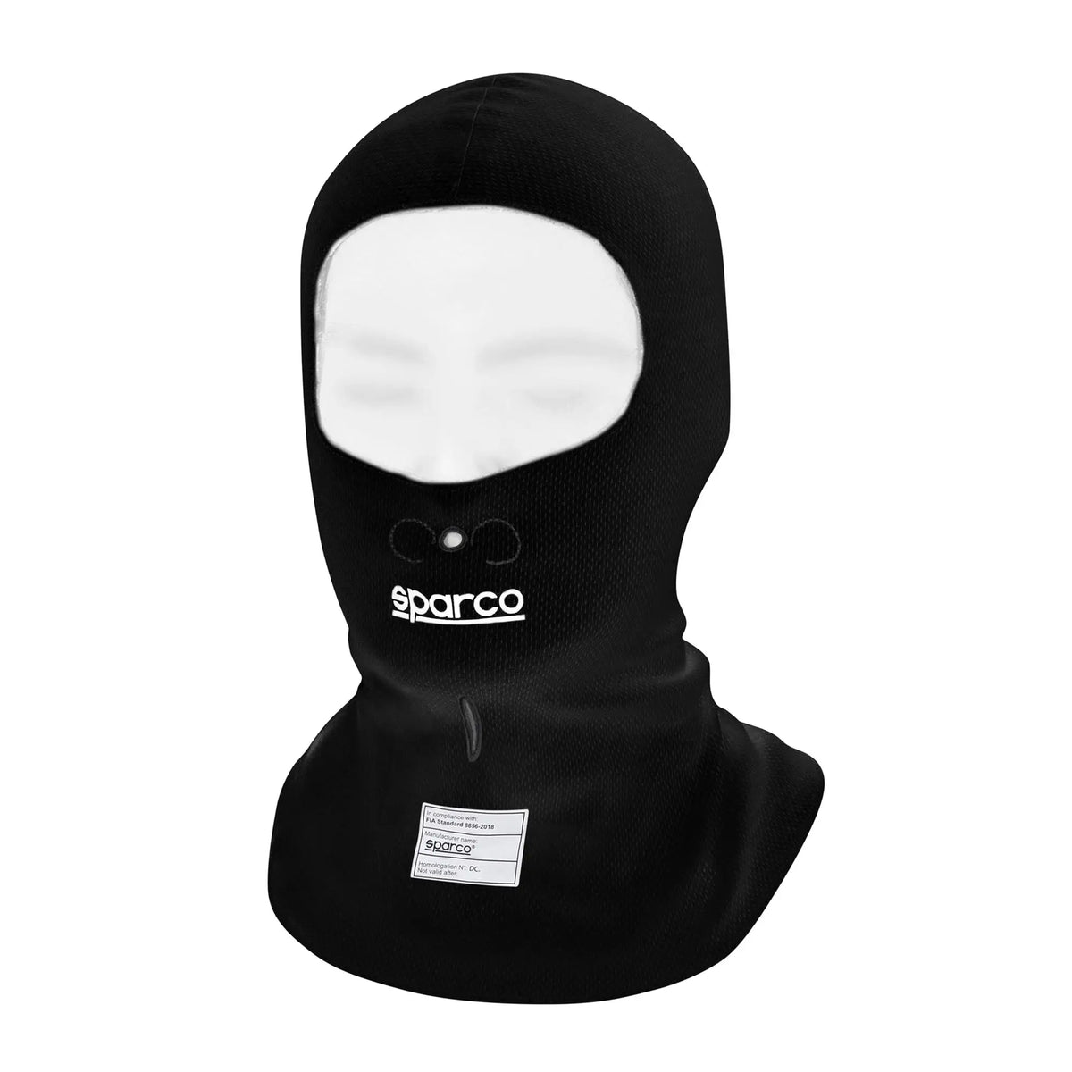 Sparco Pista Balaclava - Black (FIA APPROVED)