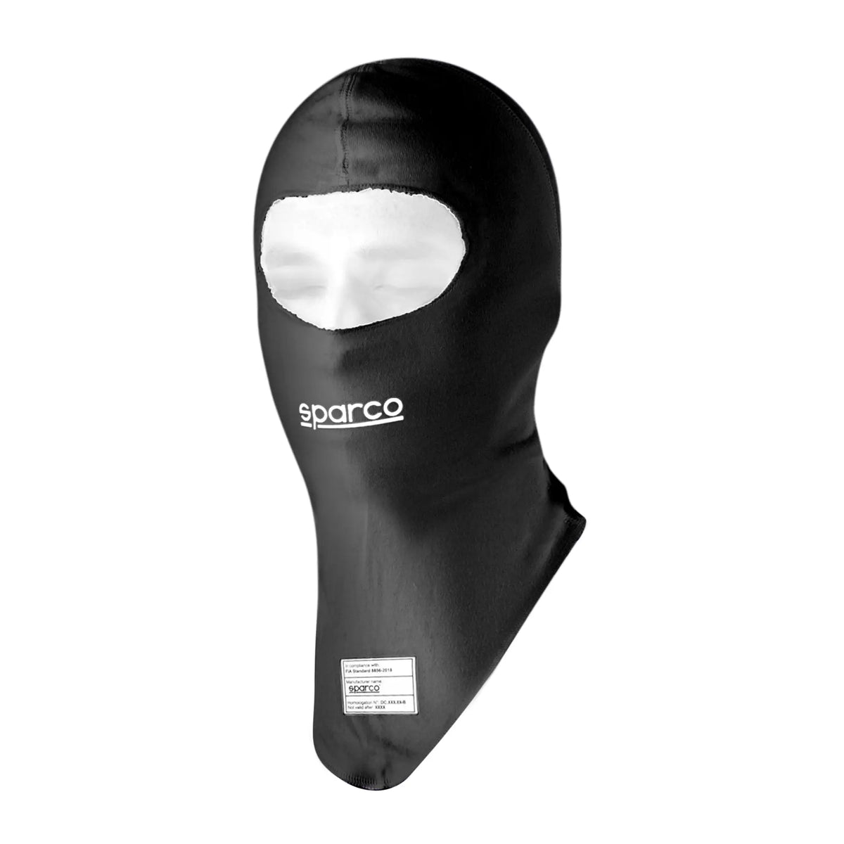 Sparco RW7 Balaclava - Black (FIA APPROVED)