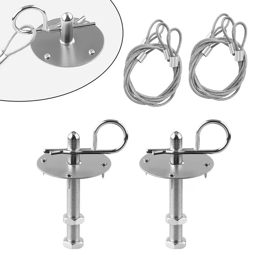 Aluminium Bonnet Pin Kit
