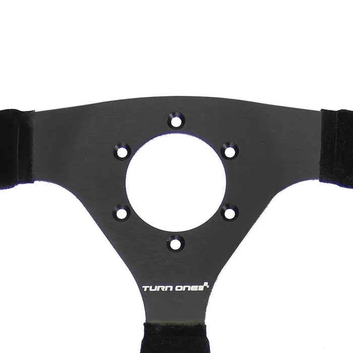 Turn One Suede Steering Wheel D37/350mm