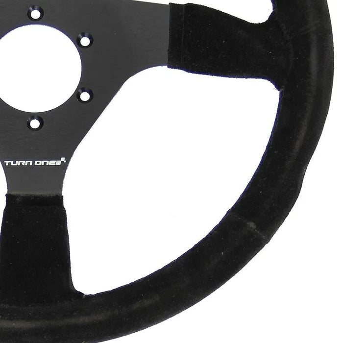 Turn One Suede Steering Wheel D37/350mm